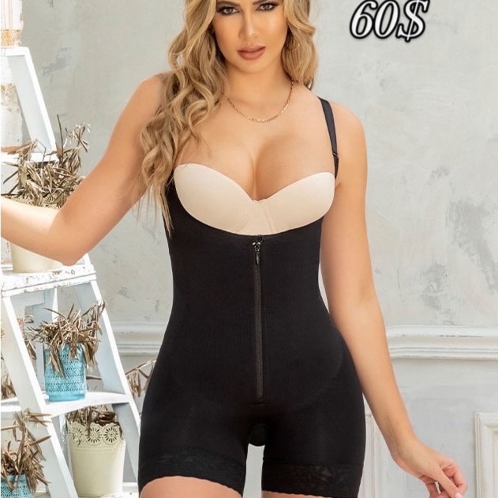 Black Women's Shapewear Bodysuit